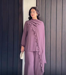 pink drape